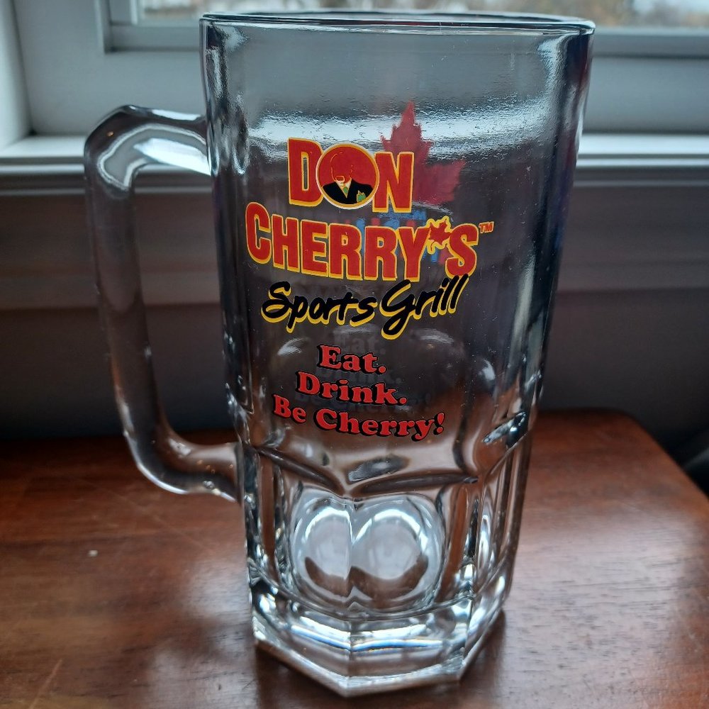 Don Cherry's beer mug Sports grill ( Canadian Molson )